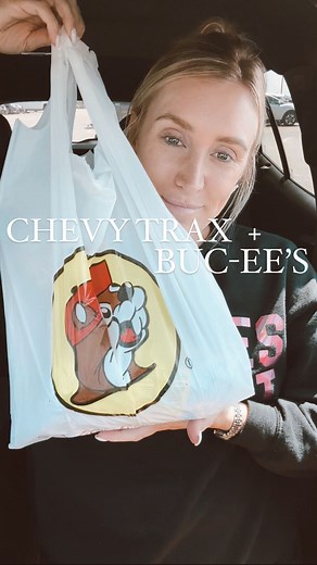 ROAD TRIP BACK TO DALLAS WITH US IN THE 2024 CHEVY TRAX 2RS 🚗💨 Obviously we stopped by @bucees on the way back, and you’ll be so proud to know we didn’t go overboard with ordering! Ok, but let’s talk about this awesome car from @Chevrolet! We spent the week in the 2024 Chevy Trax 2RS and it was absolutely amazing. It’s a compact SUV that is SUPER affordable, starting at just $20,000. It’s equipped with all the latest in-car infotainment/tech-forward design and features, including wireless char