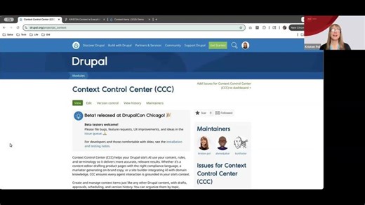 Drupal AI: Context Control Center Beta1 Announcement and Overview from DrupalCon Chicago 2026 | Salsa Digital