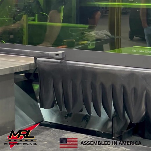 2.7K views · 19 reactions | Mark Rite Lines Equipment Company is proud to announce our latest investment in manufacturing technology, a state-of-the-art tube laser system designed to enhance quality, precision, and production efficiency across our equipment lineup. #mrl #quality #bystripersforstripers | MRL Equipment Co., Inc. | Facebook