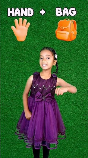 English Compound Words for Kids 😍 | Handbag, Classroom, Birthday & More | #learning #english