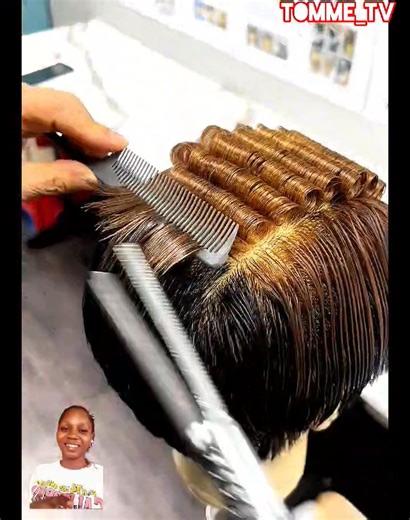 New trending method of curly hair 💙👑💙 | Tomme_TV