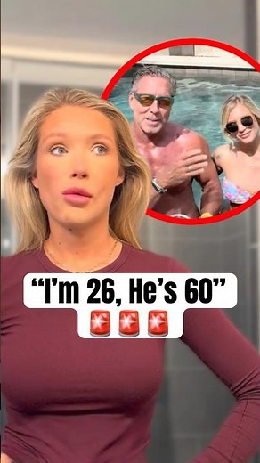 “I’m 26, He’s 60” #shorts #tiktokcouple #agegapromance