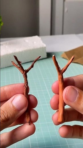 TREE TRUNK tutorial for model