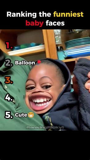 Ranking the funniest kid faces