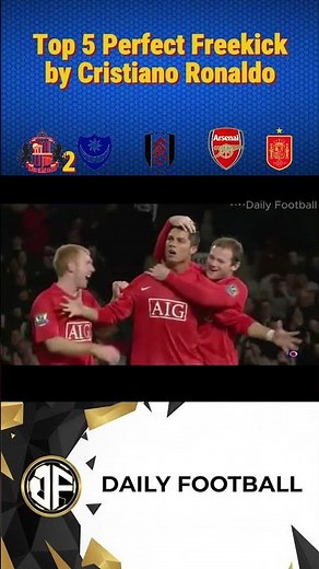 Cristiano Ronaldo Top 5 Free Kick Goals | Greatest Freekicks of All Time