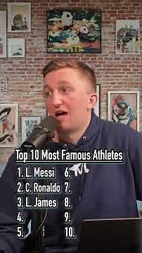 Top 10 Most Famous Athletes Revealed! 🏆🤔 #Sports #Athletes #FamousAthletes #Top10 #SportsAnalysis