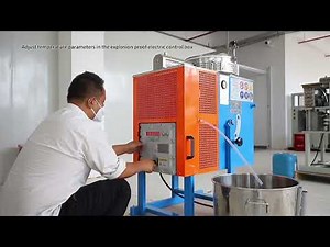KUANBAO A60Ex Solvent recovery machine recovery process