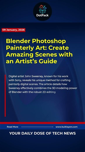 Blender Photoshop Painterly Art: Create Amazing Scenes with an Artist's Guide