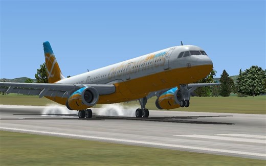 【FSX】A321 南京禄口国际机场本场五边飞行