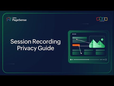 Session Recording privacy settings | Protect user data in Zoho PageSense