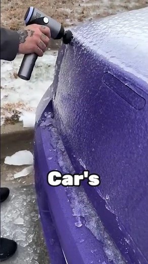 "Best Way to Safely Remove Ice from Your Car | Genius Winter Hacks"