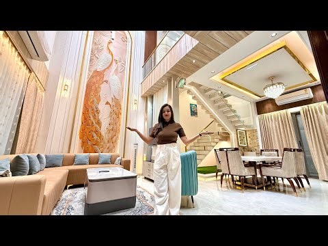 सिर्फ़ 150 Gaj के प्लॉट पर इतना आलीशान घर 😱 with Home Theater, Lift, Garden at Vaishali Nagar Jaipur