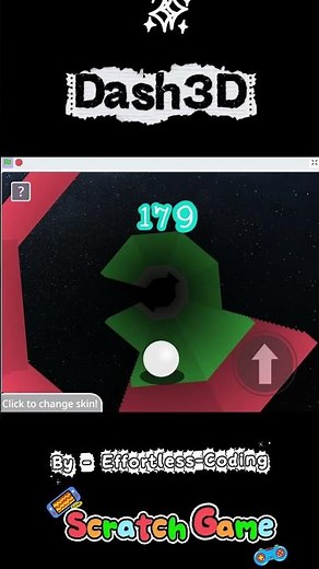 Dash 3D by Effortless-Coding Scratch 3D Game