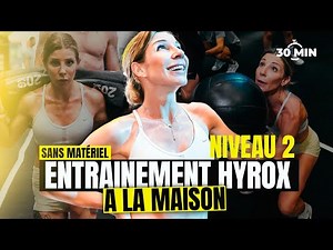 Hyrox HOME Level 2 – a powerful workout for the brave 💛🔥