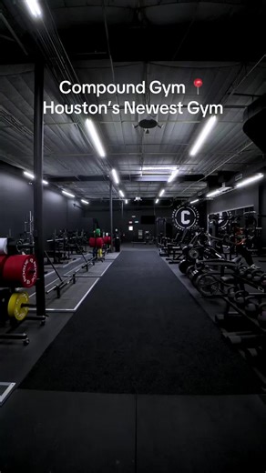 7523 south freeway 📍 #compoundgym #houstongyms #houstongym #newhoustongym #HomeOfTheDriven #gym #besthoustongymlighting