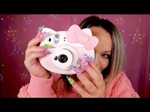 ASMR Hello Kitty Collection + Food (Nail Tapping and Scratching)