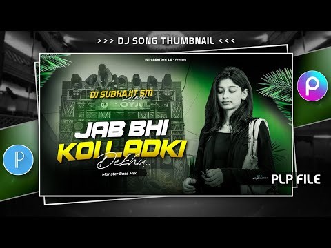 Free Plp Project - Dj Song Thumbnail Editing | Dj Song Poster Plp File 🔥 Plp Project Pixellab