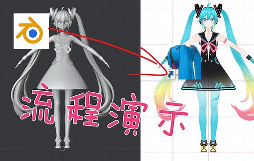 【MMD模型】展示以及制作演示