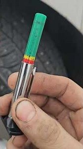 How To Measure Tread Depth With A Gauge!| #automotivetips