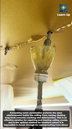 Waterproofing Solution for Cracked Concrete Ceilings