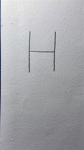 166K views · 617 reactions | How to draw a chair with H | Cosmic Candy Art | Facebook