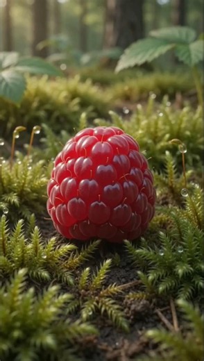 A Raspberry’s Complete Life Cycle—From Decay to Fruit! 🌱#shorts