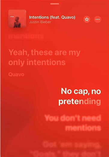 Intenciones de Justin Bieber: Letras y Significado