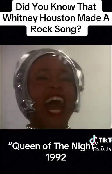 Whitney Houston's Rock Hit: Queen of The Night Explained