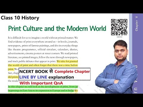 Print Culture and Modern World : Class 10 History Chapter 5 [Full Chapter]