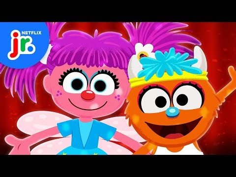 Abby and Rudy's Dance Show! 🎶 My Sesame Street Friends: My Abby | Netflix Jr