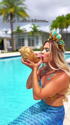 Mermaid kisses, starfish wishes! 🐚 Thank you for being here! What do you want to sea more of? Tell me in the comments! #mermaid #thankyou #fyp #magical