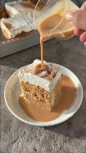 Chai-Spiced Tres Leches Cake 🤎 ‪@ibake_memories‬