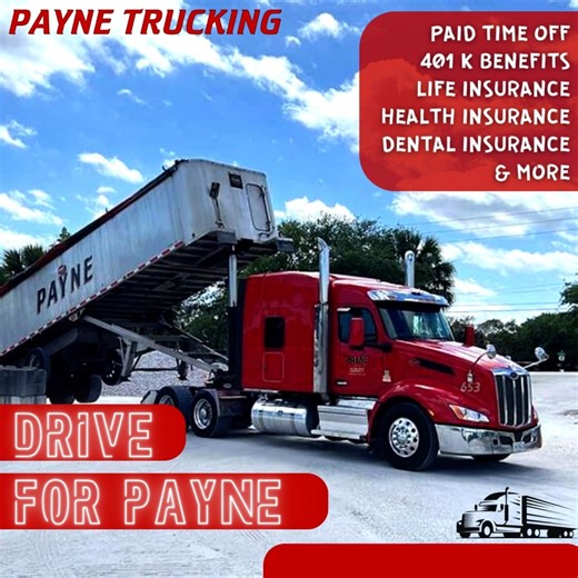 If you want to drive with the best… Call us at PAYNE TRUCKING! We are always looking to add motivated and ambitious drivers to the Payne Trucking family, we’ve got benefits, bonuses, and MORE! Our number is (540) 898-0045, ask for "Recruiting". Visit http://www.paynetrucking.com Email us at recruiting@paynetrucking.com #Paynetrucking #heavyhaul #truckdriver #truckerslife #trucking #truckingindustry | Payne Trucking Careers