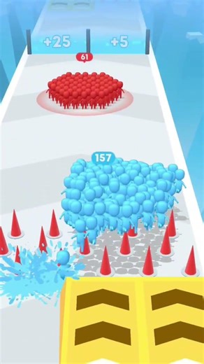 Blue army revenge 😡” #gaming #3dgames #challenge #challenge #crowdrun