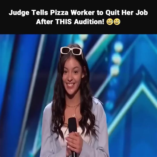 Judge Tells Pizza Worker to Quit Her Job After THIS Audition!  Full video check in the comment. #agt2024 #BGT2024 #BGT2025 #AGT2025 #bgt #AGT | Eva Gloria | Facebook