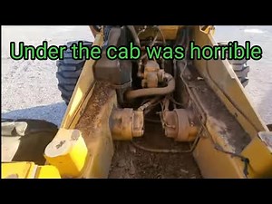 Buying a Tire Skid Steer Cat 262D 2 Speed (putting a used machine into service)