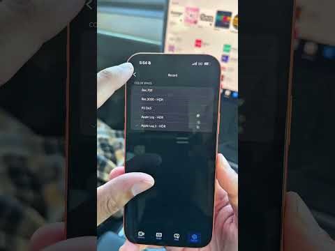 Blackmagic app settings for iPhone 📲