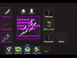 [REVIEW] How good is the SHOTGUN Knife in KAT (Roblox)