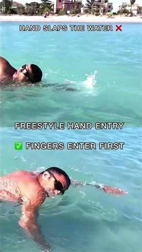 Stop Slapping the Water When You Swim ❌ (Do This Instead)