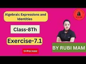 |Algebraic Expressions and Identities| EXERCISE-7.1 | Class 8th Manjeet Singh Maths|#manjeetsingh |