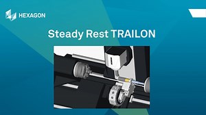 Set up and program a steady rest mounted in a turret of a multichannel production lathe. Turn on axis coupling for rigidity and weight support during cutting or workpiece transfer. To learn more about ESPRIT TNG 4.9, please contact us:✉️ https://hxgn.biz/3347Q61 | Esprit CAM