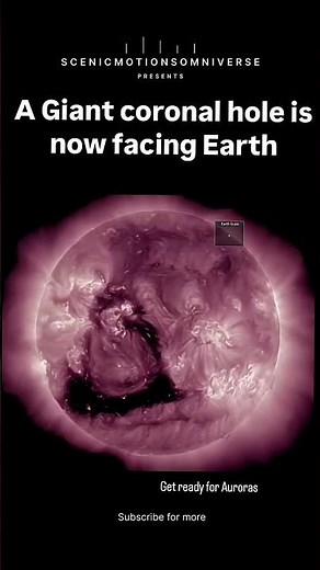 Shocking! Giant Coronal Hole Blasts Toward Earth 🌞 Geomagnetic Storm?