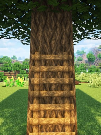 Minecraft Starter Treehouse🏠 #minecraft #minecraftbuilding #minecraftbuilds #minecrafttutorial