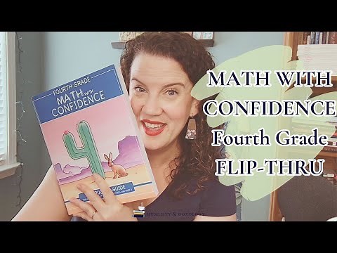 🎉Math With Confidence 4 FLIP THROUGH (our FAVORITE HOMESCHOOL MATH CURRICULUM!)