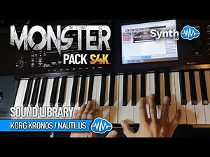 MONSTER PACK S4K | KORG KRONOS / NAUTILUS | SOUND LIBRARY