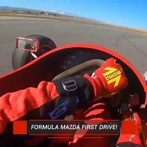 The First Drive In The Formula Mazda! | Rob Dahm