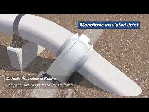 Pipeline Monolithic Insulated Joints. Cathodic protection for Oil & Gas / Water pipelines. Sypris.