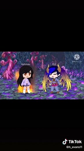 Aphmau ice dragon transformation by @h-evans..cozy