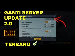 CARA GANTI SERVER PUBG UPDATE 2.0 | TERBARU