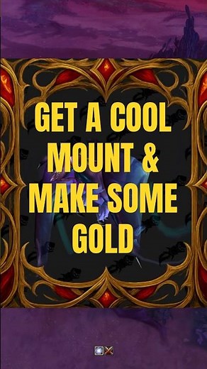 (Outdated) How to get the Nether-Warped Drake & Make Gold! #midnight #mountguide #goldguide
